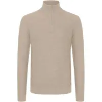 11 Project klassischer PRTillmann Fine Herren Troyer mit Stehkragen Pullover 21301005-ME-1513041 Beige