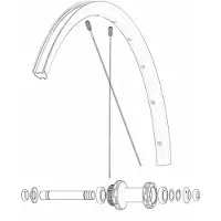 Mavic Front Ksyrium S Disc Rennradfelge