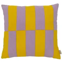 Fonq Play Zierkissen 50 x 50 cm - Lavendel/Gelb