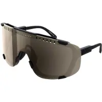 POC Sonnenbrille Devour Wide Fit Unisex Uranium Black/Clarity Trail/Partly Sunny Silver