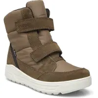 Ecco Kinder Winterstiefel/ Stiefel URBAN SNOWBOARDER Grün Leder Textil Goretex Größe: 28