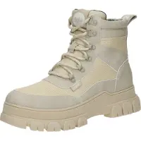 Buffalo Damen Elegante Stiefel Nova Com 1622529 Creme