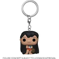 Funko POP! Disney Lilo and & Stitch - Lilo - Schlüsselanhänger Pocket POP! Keychain