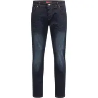 Lorenzo Loren Jeans Straight Cut Dunkelblau
