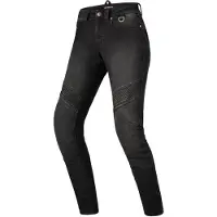 SHIMA Jess Damen Schwarz Motorrad Jeans Größe W26/L32