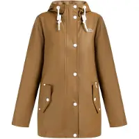 ICEBOUND damen regenjacke - dunklesand, S