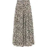 LASCANA Hosenrock in creme-schwarz bedruckt | Gr.: 34