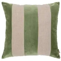 Fonq Stripe Zierkissen 50 x 50 cm - Grün