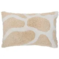 Fonq Flora Zierkissen 40 x 60 cm - Beige