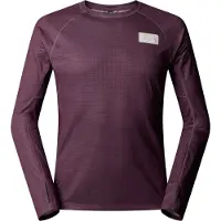 The North Face - Technischer Baselayer - A68A Circular Dot Knit Crew Midnight Mauve für Herren - Größe XS - Violett