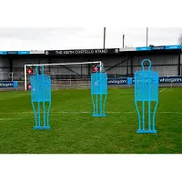 Precision Präzisions-Senior-Pro-Schlägerpuppe (einzeln) Blau