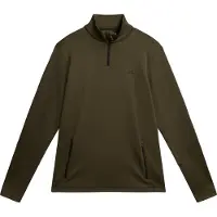 J.Lindeberg Skipullover Aerial 1/4 Zip Midlayer Herren Forest Green-XL