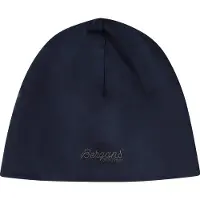Bergans Mütze Cotton Beanie Youth Kinder Navy Blue/Solid Dark Grey