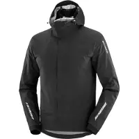 Salomon - Ultraleichte Running-Jacke - S/Lab Ultra Jkt U Deep Black für Herren aus Wolle - Größe XL - schwarz