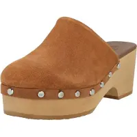 Scholl Clog Hailey Suede Damen Brandy-Schuhgröße 40