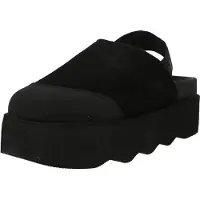 Scholl Clog Abby E Suede Damen Black-Schuhgröße 41
