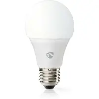 Nedis SmartLife, Intelligentes Leuchtmittel, WLAN, Weiß, LED, Kunststoff, E27