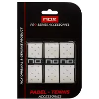 NOX Pro Padel Overgrip 3 Einheiten Weiß Weiß One Size