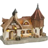 Luville Inn de Ersteling arbeitet mit Batterien l19,5xb13xh16 cm Efteling Weihnachten (multi)