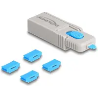 DeLOCK HDMI Port Blocker Set für HDMI Buchse 4 Stück