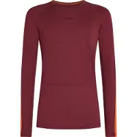 Icebreaker 200 ZoneKnit Merino L/S Herren Funktionsshirt-Dunkel-Rot-M