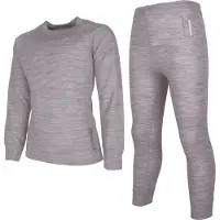 Lindberg Merino Thermounterwäsche, Grey Melange, 150