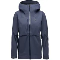 Black Diamond Factor Shell Jacke Blau S Frau Blau S
