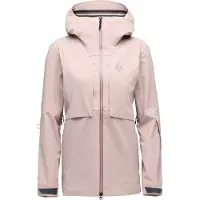 Black Diamond - Wasserfeste und winddichte Jacke &ndash; Damen / Frau &ndash; W Factor Shell Pale Mauve - W Factor Shell Pale Mauve für Damen - Größe