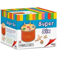 Cayro Zufall Sechs Brettspiel 12x10 Cm Golden Kinder Golden One Size
