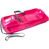 KHW Snow-Fox lenkbarer Bob, Kunststoff, Pink