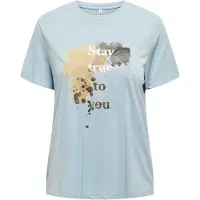 ONLY T-Shirt 15303212 Himmelblau Regular Fit 36
