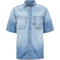 G-Star Slanted Double Pocket Hemd - Hellblau - Herren - XL