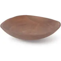 Urban Nature Culture Servierschale Abre Walnut 37 x 9 cm