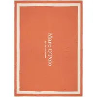 Marc O'Polo Tagesdecke Statement Dark Coral-150 x 200 cm