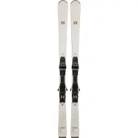Völkl - Ski Set inkl. Bdg. - Performance Pistenski - Flair Sc + Vmotion 11 TCX Lady Silver 2025 für Damen - Größe 163 cm - Weiß