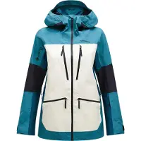 Peak Performance - Wasserfeste und atmungsaktive Skijacke aus GORE-TEX PRO - W Vertical Gore-Tex Pro Jkt Hydro Fresh Sand Fog Infinity Teel für Damen