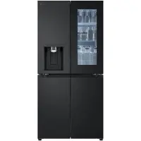 LG GMG861EPAE, Freistehend, Mehrtürig, Schwarz, 5 Tür(en), LED, Innen