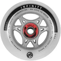 Powerslide Infinity 80 Rtr Abec9 Buchsen 4 Einheiten Silber Silber One Size