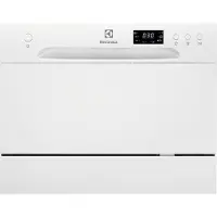 Electrolux ESF2400OW, Freistehend, Kompakt, Weiß, Weiß, Tasten, Fixed