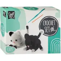 Craft ID Strick Set 2 Katzen
