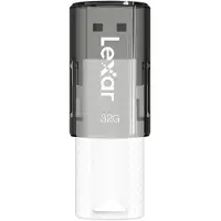 Lexar JumpDrive S60, 32 GB, USB Typ-A, 2.0, Kappe, 8 g, Schwarz