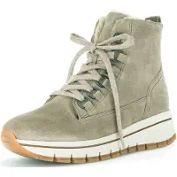Gabor Damen Stiefelette grün salbei Rauleder - Größe: UK 5,5