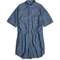 G-Star Drawcord Kurzarmkleid