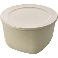 Koziol Frischhaltebox Bio-Circulair Connect Box Nature Desert Sand 1L