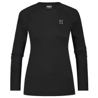 Poederbaas Funktionsshirt Leichtes Baselayer Damen Black-XS