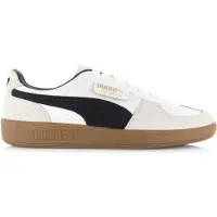Puma Palermo Leder-Sneaker, Weiß/Schwarz