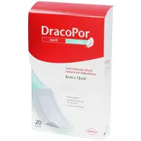 Dr. Ausbüttel & Co. GmbH Dracopor Sensitiv 8x15 cm steril m.Silik 20 St