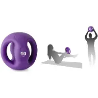 Tremblay Medizinball Mit Griff 10kg