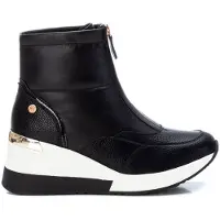 Xti Damenschuhe Stiefel Schwarz Freizeit