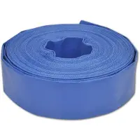 vidaXL Wasser-Flachschlauch 25 m 2 Zoll PVC